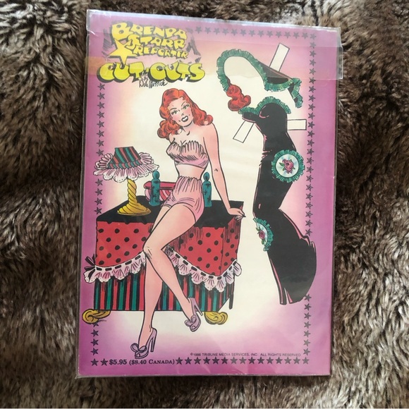 BRENDA STARR REPORTER #1 (1986) CASE OF THE BEASTLY TWINS BLACKTHORNE PUBLISHING - Picture 6 of 9